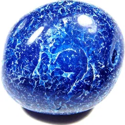 hoseki Rare Piece Tumbled Blue Onyx 80.2Cts 1 Pcs stone Regular Asymmetrical Crystal Stone-picture-23