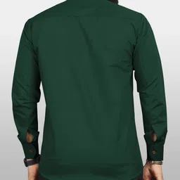 rafson Men Solid Cotton Blend Straight Kurta image 3