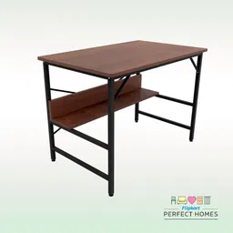 flipkart perfect homes studio Engineered Wood Office Table image 2