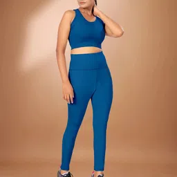 poojaran Solid Women Track Suit image 1