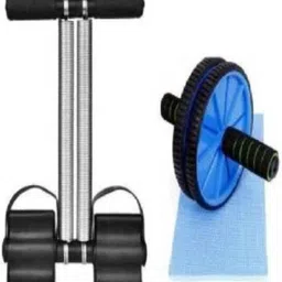 whinsy COMBO Of TUMMY TRIMMER WITH AB WHEEL Roller Fitness Accessory Kit Kit-picture-23