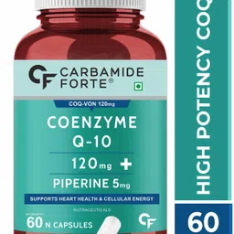 Coenzyme (coq10) 120mg with Piperine 5mg, Good Health Capsules for Heart Health-image-46