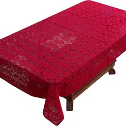 casa furnishing Floral 4 Seater Table Cover image 2