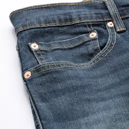 Levis Men 512 Slim Tapered Fit Mildly Distressed Light Fade Stretchable Jeans image 4