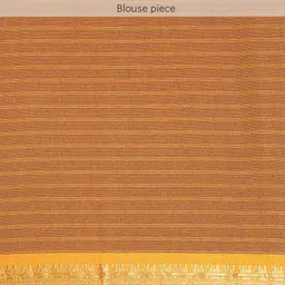 Anouk Maroon & Mustard Woven Design Pure Silk Banarasi Saree image 3