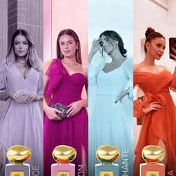 FRENCH ESSENCE Women Set of 4 EDP - Grace, Bloom, Enchante & Aura - 20ml Each image 5