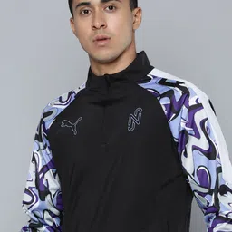 Puma Men Neymar Jr. Creativity Trg Printed Dry Cell Henley Neck Football T-shirt-picture-10