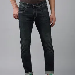 BEAT LONDON by PEPE JEANS Men Blue Tapered Fit Low-Rise Stretchable Jeans-picture-29