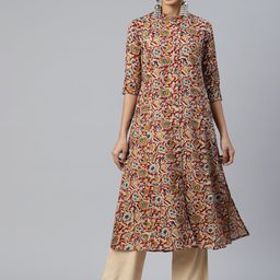 Vbuyz Women Floral Printed Kurta-picture-2