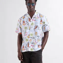 The Indian Garage Co Men Relaxed Fit Scooby-Doo Printed Street Wear Shirt-picture-34