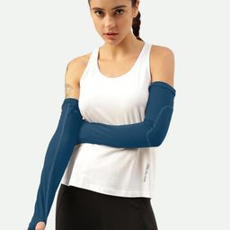 FREECULTR Women Breatheable Bamboo Cotton Antibacterial Arm Sleeves Gloves-picture-18