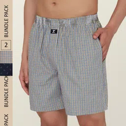 XYXX Men Pack Of 2 Comfort Fit Super Combed Pure Cotton Boxer-picture-32