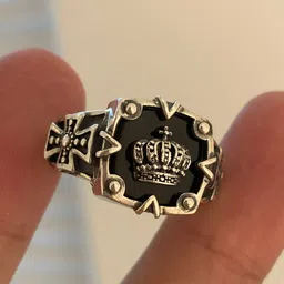 VS Unique Collection Silver-Plated Adjustable Finger Ring-picture-30