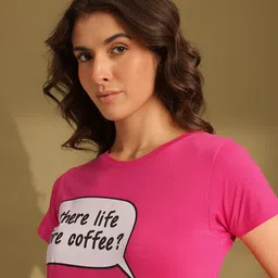 ETC X Minute Mirth Garfield Printed Pure Cotton T-shirt Nightdress image 2