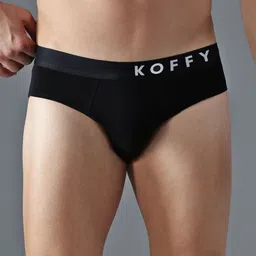 KOFFY Men Pack of 1 Form-Soft Premium Micro Modal Fabric Briefs image 5
