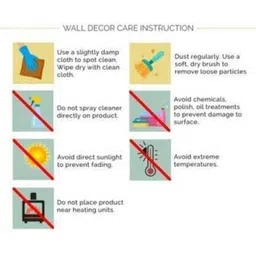 VAS collection home Wall Self Design Wooden Mirror Frame image 4