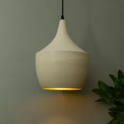 homesake Atlier White Metal Hanging Light-picture-14