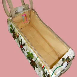 atorakushon Cream & Red 4 Pieces Reusable Travel Shoe Storage Organisers image 2