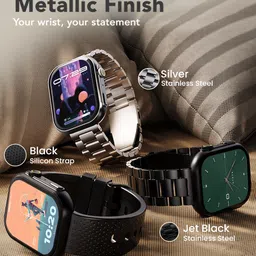 goboult Boult Unisex Drift Max 2.01" HD Screen 250+ Watchfaces Smart Watches image 4