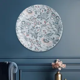 nestroots Ethnic Printed Porcelain Wall Plate image 1