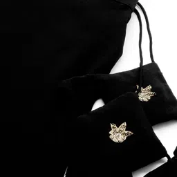 Ethnovog Black  Beige Sequinned Made to Measure Lehenga  Blouse With Dupatta image 2