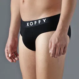 KOFFY Men Pack of 1 Form-Soft Premium Micro Modal Fabric Briefs image 3