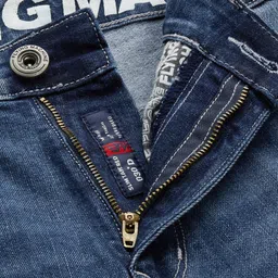 Flying Machine Men Slim Tapered Fit Mid Rise Light Fade Stretchable Jeans image 3