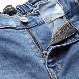 Sztori Women Plus Size Slim Fit Low Distress Light Fade Stretchable Jeans image 4