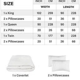 Modern Threads Bronze-Toned & White Set of 3 Floral Microfiber AC Room 110 GSM Double Bed Quilt image 3