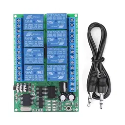 AD22A08 DC 12V 8CH DTMF Relay 8 Channel Relay Module Decoder Phone Voice Signal Decoder for Relays Remote Control Switch Module With DTMF Decoder - RS1795AD22A08 DC 12V 8CH DTMF Relay 8 Channel Relay Module Decoder Phone Voice Signal Decoder for Relays Remote Control Switch Module With DTMF Decoder - RS1795-picture-28