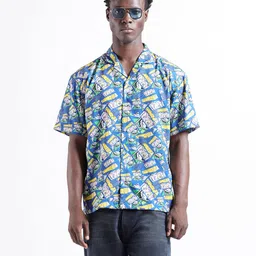 The Indian Garage Co Men Relaxed Fit Tom & Jerry Printed Street Wear Shirt image 4