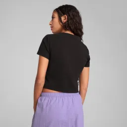 PUMA x HELLO KITTY AND FRIENDS Women's Graphic Slim Fit Crop Tee image 4