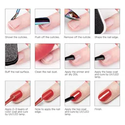 Gelfavor UV LED Soak-Off Gel Nail Polish 10 ml- Shade-G-04 image 3