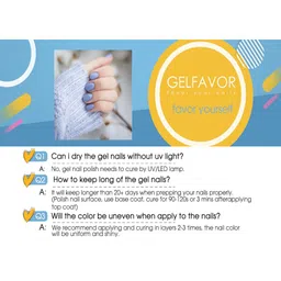 Gelfavor UV LED Soak-Off Gel Nail Polish 10 ml- Shade-G-04 image 4