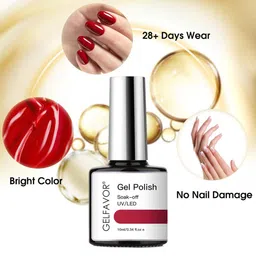 Gelfavor UV LED Soak-Off Gel Nail Polish 10 ml- Shade-G-23 image 2