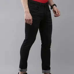 VAN HEUSEN DENIM LABS Men Slim Fit Light Fade Stretchable Jeans image 2