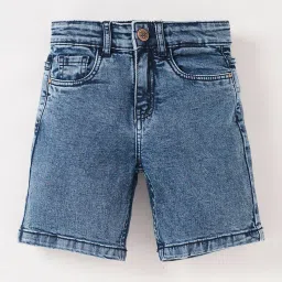 ed-a-mamma Boys Heavily Washed Regular Fit Shorts image 1