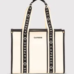 caprese Women Typographic Print Tote Bag image 1