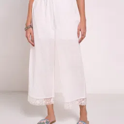 rangmanch by pantaloons Women Regular Fit Pant with Elasticated Waist image 1