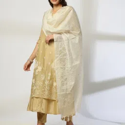 avaasa mix n' match Women Embroidered Dupatta image 1