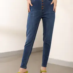 Shein Ankle Length High Rise Skinny Fit Jeans-picture-16