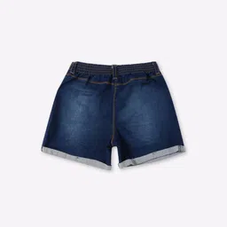 little kangaroos Lightly Washed Flat-Front Denim Shorts image 2