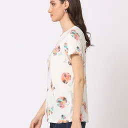 dnmx Typographic Print Crew-Neck T-Shirt image 2