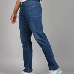 Shein Ankle Length Mid Wash Straight Jeans image 2