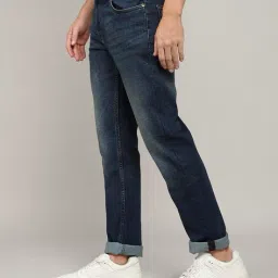 lee cooper Men Mid-Wash Straight Jeans image 2