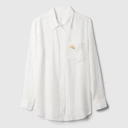 gap Women Full Sleeved Regular Fit Shirt image 3