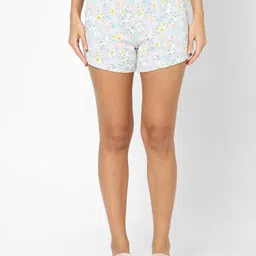 penti Floral Print Round-Neck T-shirt with Shorts Set image 3