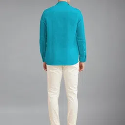 neonomad Men Slim Fit Short Kurta image 3