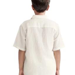 rare ones Boys Spread Collar Relaxed Fit Shirt image 4