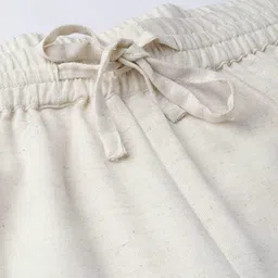 juniper Heathered Palazzo Pants with Crochet Trims image 4